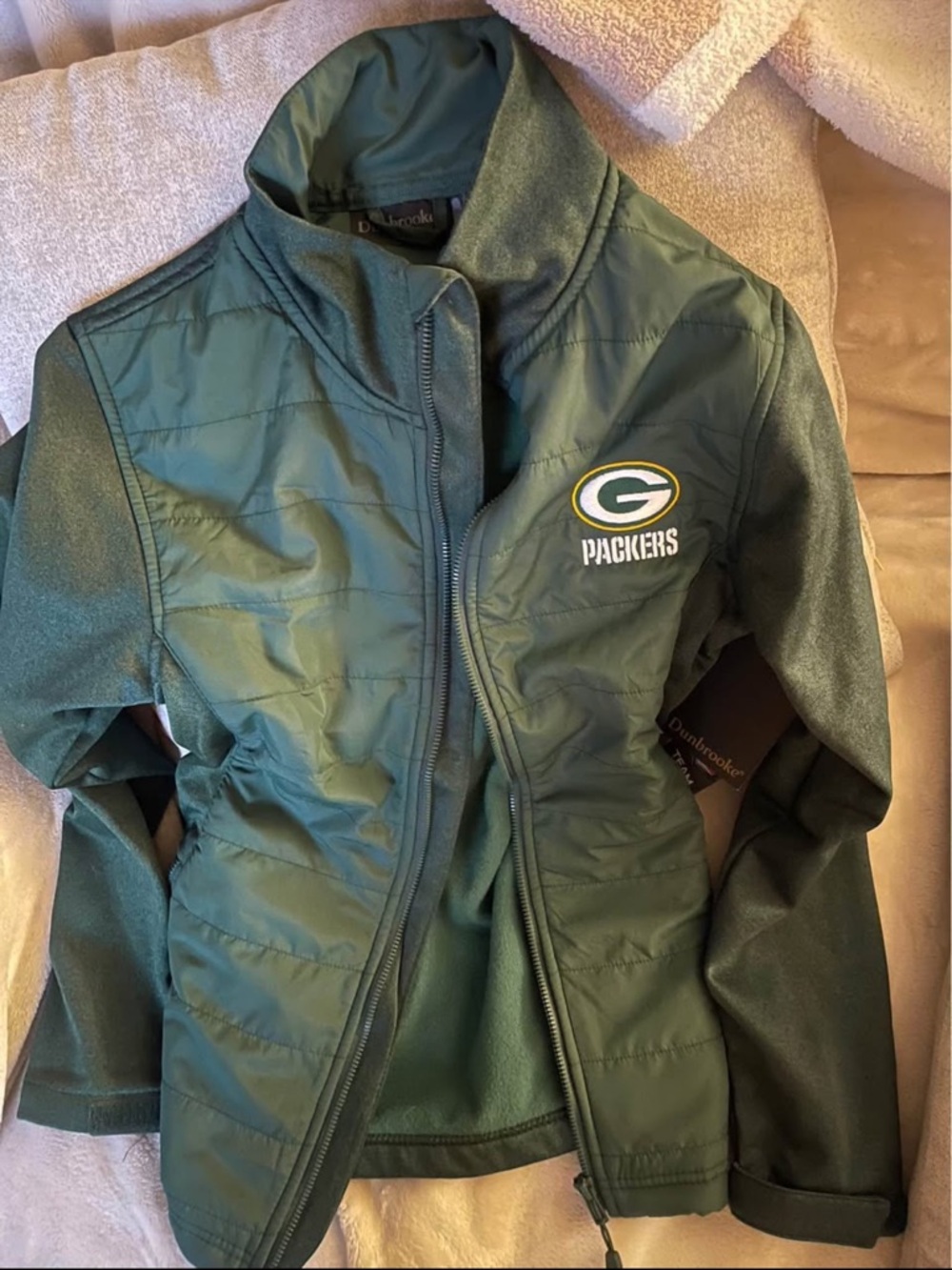 NFL Women's Tech Shell Jacket Green Bay Packers